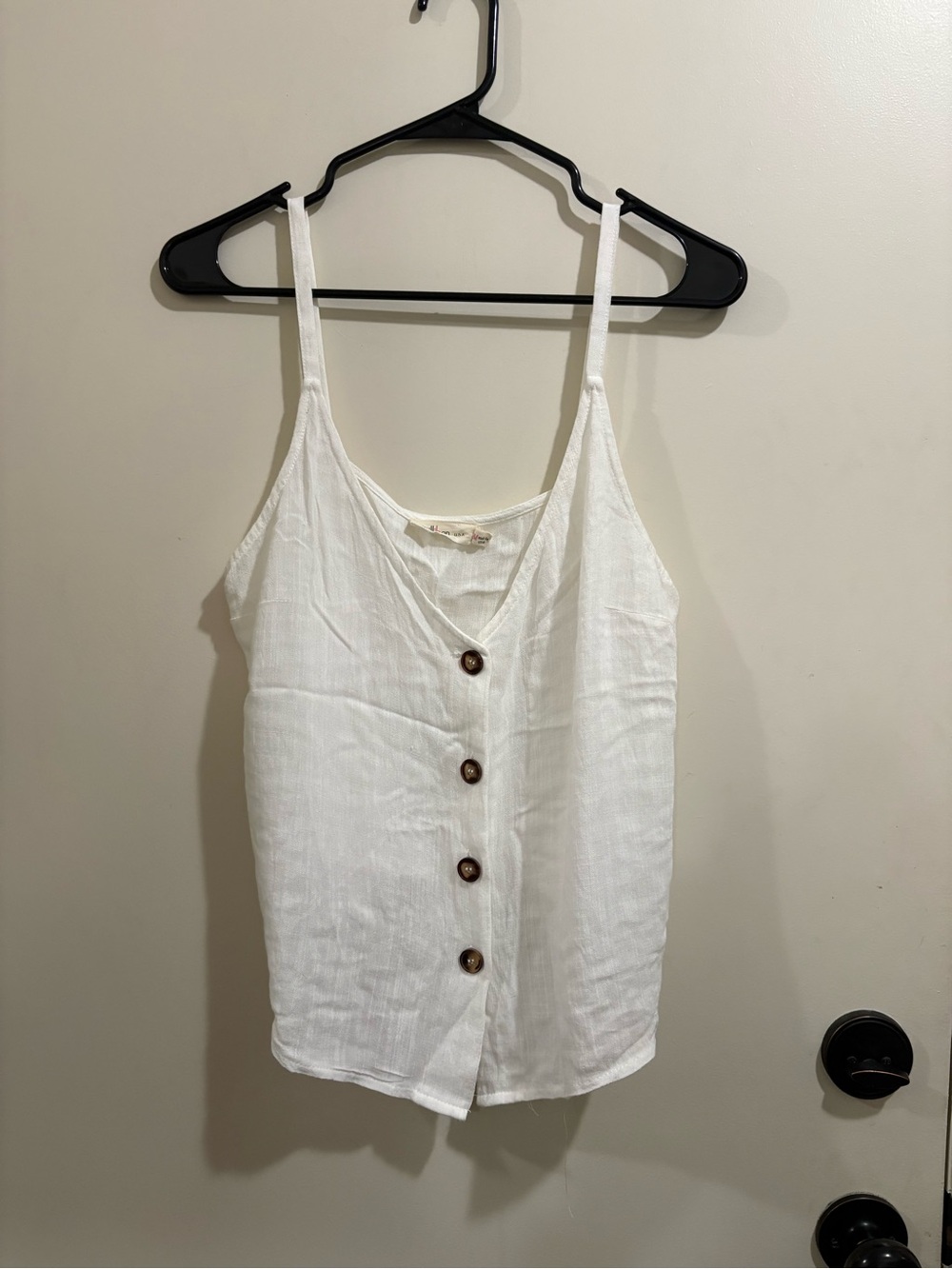 Button Down Blouse Tank